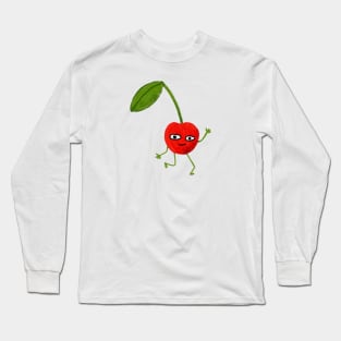 Happy cherry Long Sleeve T-Shirt